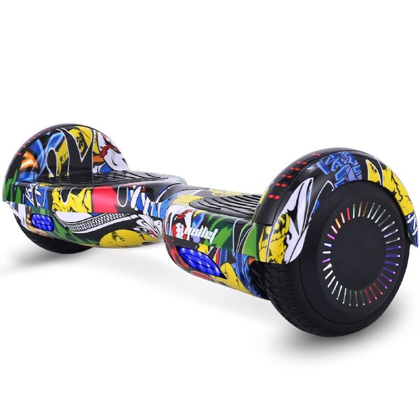 BULLET SX-2000 Hoverboard Scooter, 500W Brushless, UL Certified, AU Compliant, LED Lights, Hip Hop Design