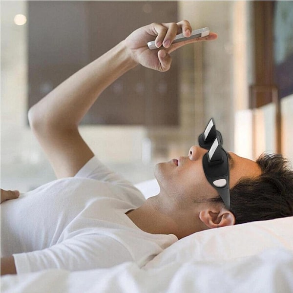 Lazy Creative Horizontal Lie Down Reading Glasses Viewer Tool