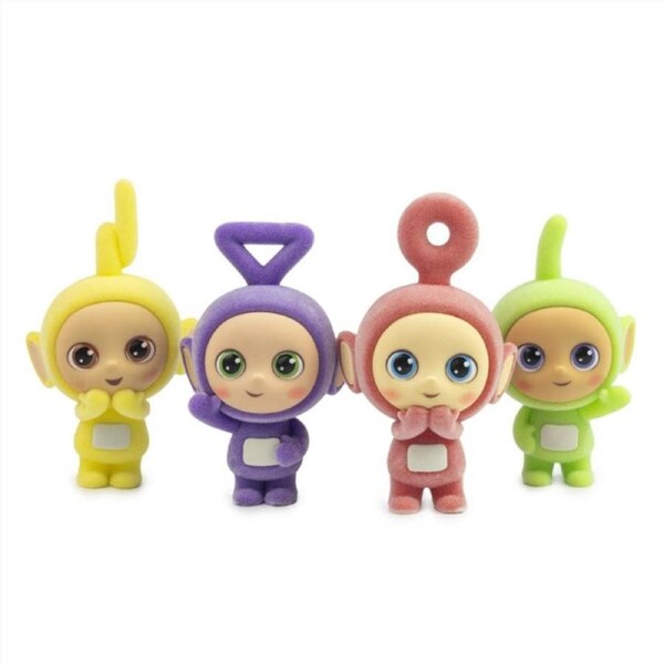 Teletubbies - 2.5'' Flocked Collectible Figure (SENT AT RANDOM)