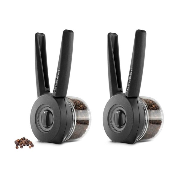 Dreamfarm Ortwo Lite Easy To Use Spice Grinders Salt and Pepper Mills Set of 2