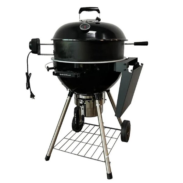 SNS Grills - Slow 'N Sear Kettle BBQ- Ultimate Rotisserie Combo