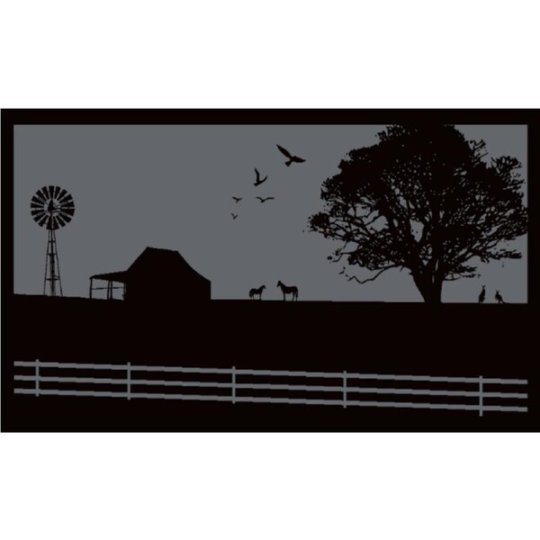 Camping Mat Warehouse 3x1.8m Country Grey Recycled Mat