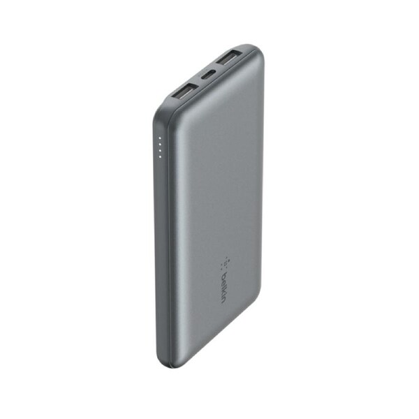 Belkin Boost Charge 10k mAh Power Bank (3 Port) - Space Grey