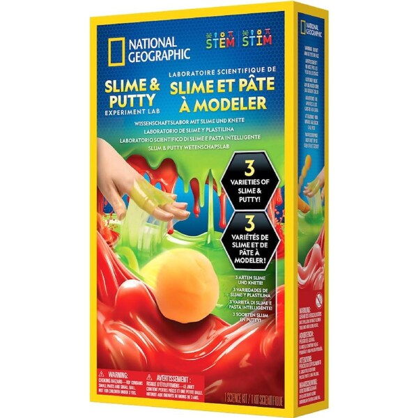 National Geographic - Slime & Putty Lab Set
