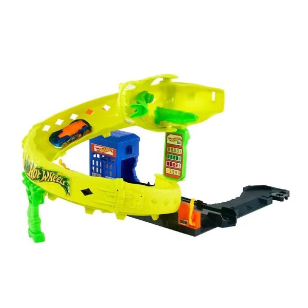 Hot Wheels City Snake Spiral Attack Playset