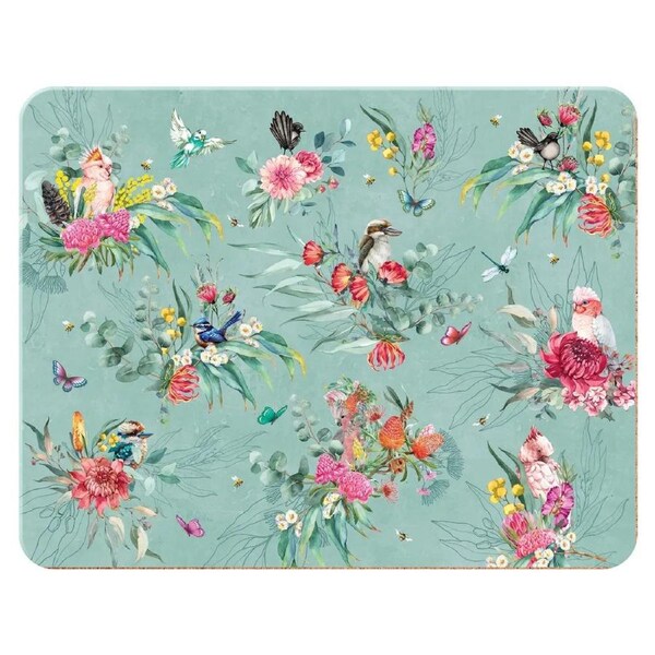 Lisa Pollock - Placemats Native Flora & Fauna (Set of 6)