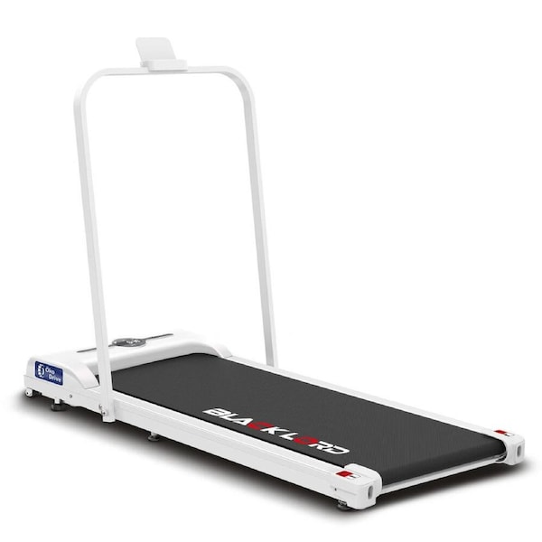 BLACK LORD Walking Pad Treadmill Foldable Running Machine White