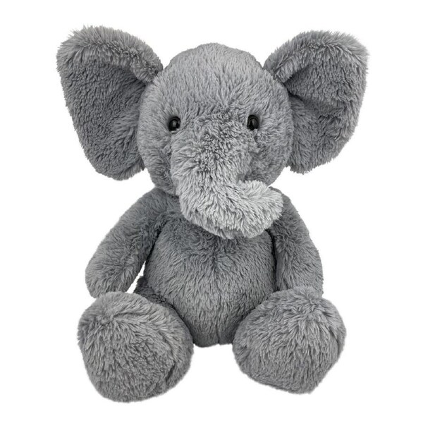 Momoko Elephant Animal Stuffed Doll Kids/Children Soft Plush Toy 40cm Grey