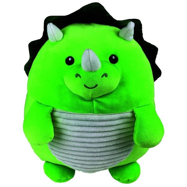 Momoko Squish Dino Animal Stuffed Doll Kids/Children Soft Plush Toy 25cm Green