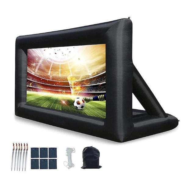 4M x 3M Giant Inflatable Movie Screen 16:9 Outdoor Projector Cinema Theater