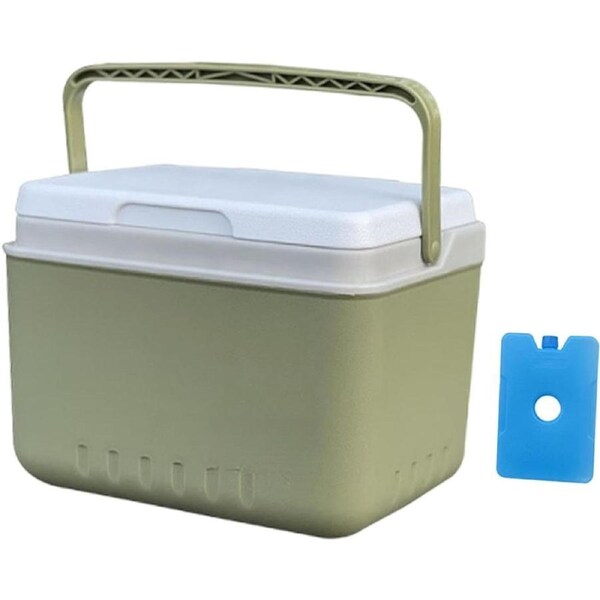 Insulated Camping Storage Case Portable Drink Bucket Multifunction Organizer Ice Chest Box for Traveling Tailgating