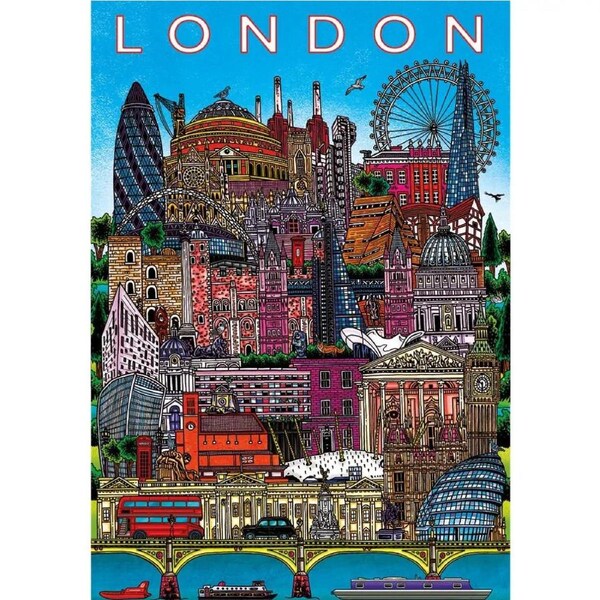 Gibsons - London Cityscape Puzzle 500pc