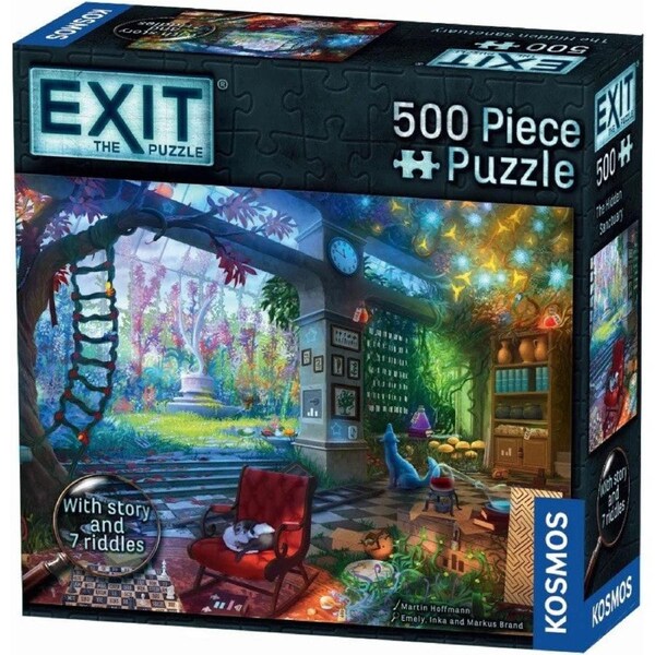 Exit the Game The Hidden Sanctuary (Game and Puzzle)