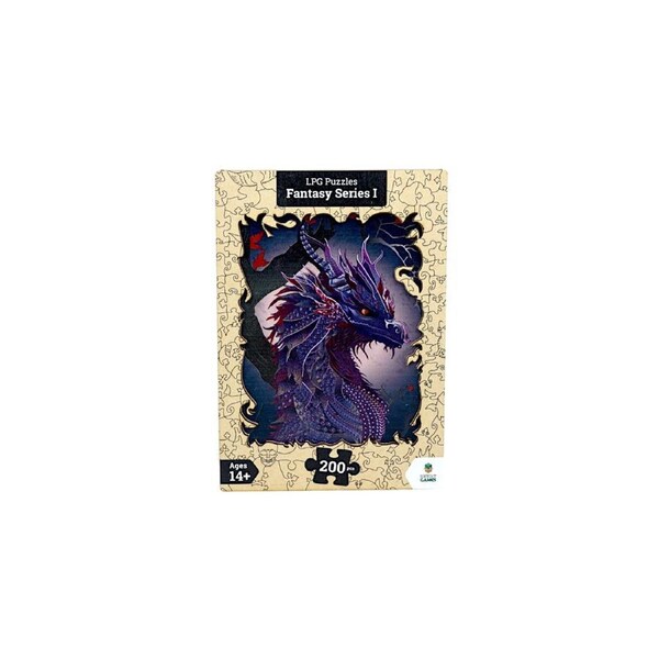 LPG Puzzles Wooden Fantasy Puzzle - Dragon