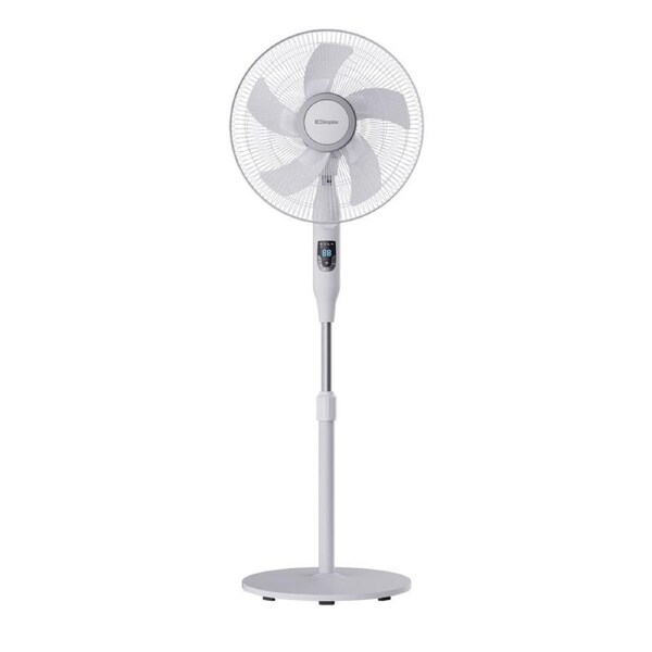Dimplex 40cm DC Digital Pedestal Room Fan/Air Cooler w/12 Speeds 3 Wind Settings
