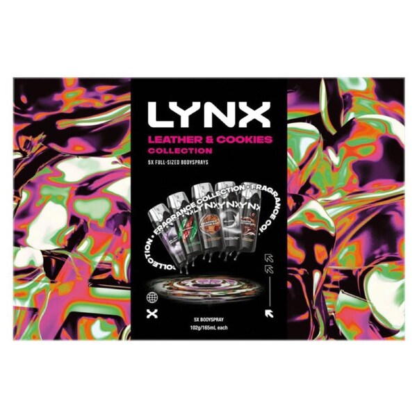 Lynx Leather & Cookies 5 Piece Gift Pack 2025