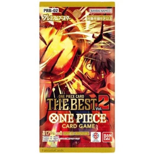 One Piece Card Game - Premium Booster: The Best Vol.2 PRB-02 Booster Pack [Japanese]