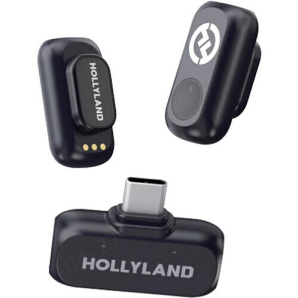 Hollyland Lark A1 Wireless Microphone Set with USB-C Connector
