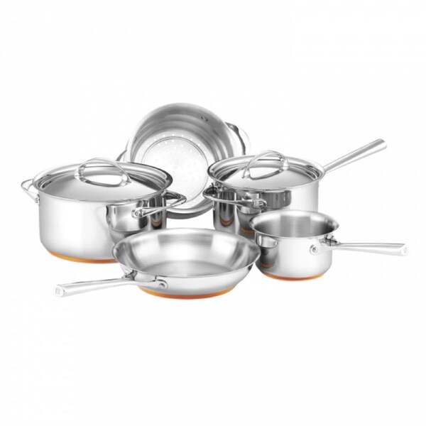 5pc Essteele Per Vita Milkpan/Saucepan/Stockpot/Skillet/Steamer Cookware Set