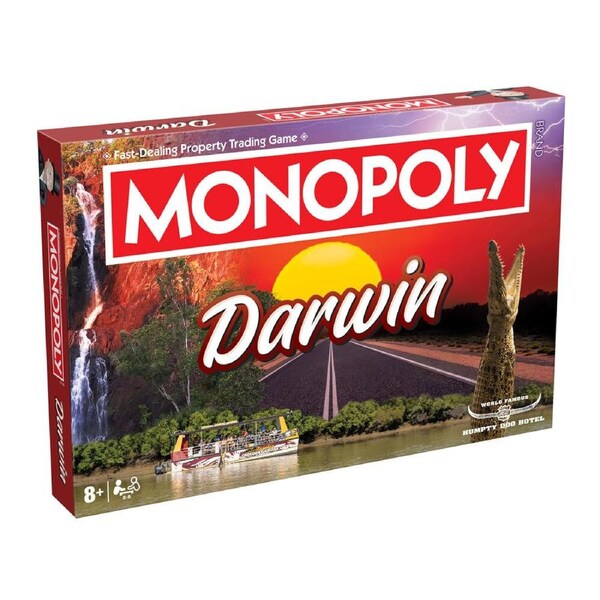Monopoly Darwin Australia Edition Strategic Family Board Game 8+