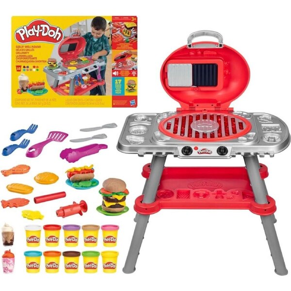 Play-Doh Sizzlin' Grill Playset with Lights & Sounds