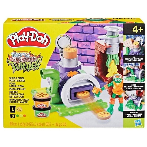 Play-Doh Teenage Mutant Ninja Turtles Slice & Blast Pizza Playset