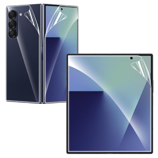 ZUSLAB Samsung Galaxy Z Fold 7 Premium Quality Edge to Edge High Definition Flexible TPU Film (Full Set)