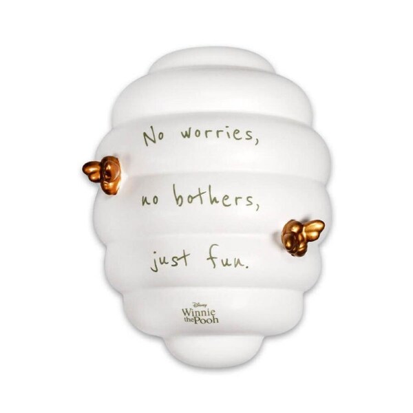 Disney Home Shaped Wall Vase 15cm Winnie the Pooh Beehive, Jasnor HBWVDC16