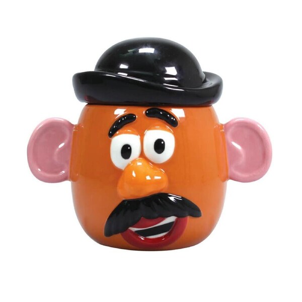 Disney Home Shaped Mug with Lid 650mL Toy Story Mr. Potato Head, Jasnor HBMUGDDC07