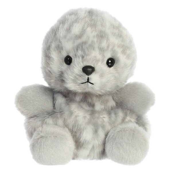 Aurora Palm Pals Plush 13cm Marina Harbor Seal, Cotton Candy 33854