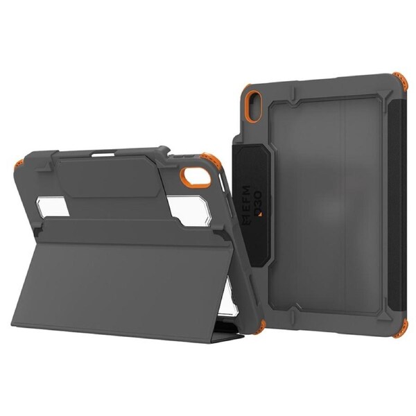 EFM DeltaShield Tablet Case with D3O Bio Suits iPad 10.9 - Black Bulk Packaging [EFCDSAE161BLAUPK]