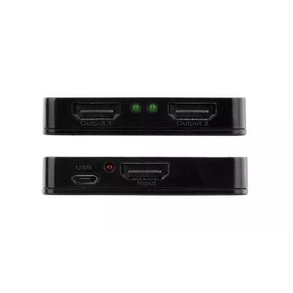 4K HDMI Splitter Amplifier 1In2 Out Video Duplicator Full HD 3D Foxtel DVD