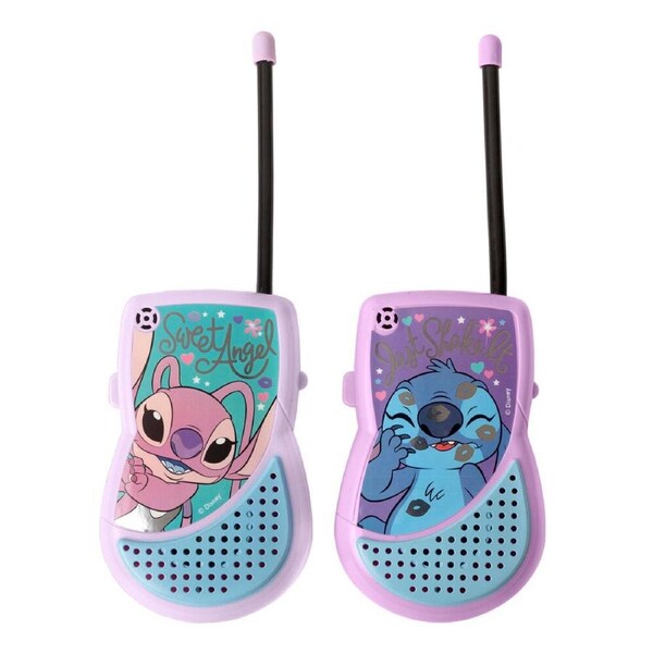 2pc Lilo & Stitch Walkie Talkie Set Kids/Children Fun Play Toy 0-3y