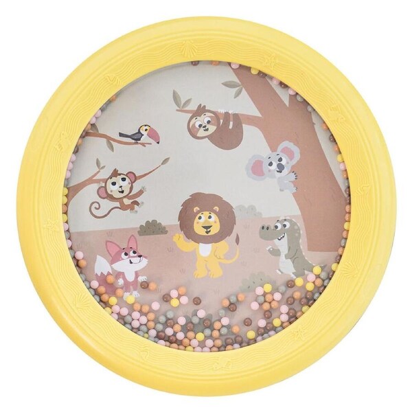 Edushape Jungle World Drum Kids/Children Round Sound Sensory Toy 12m+