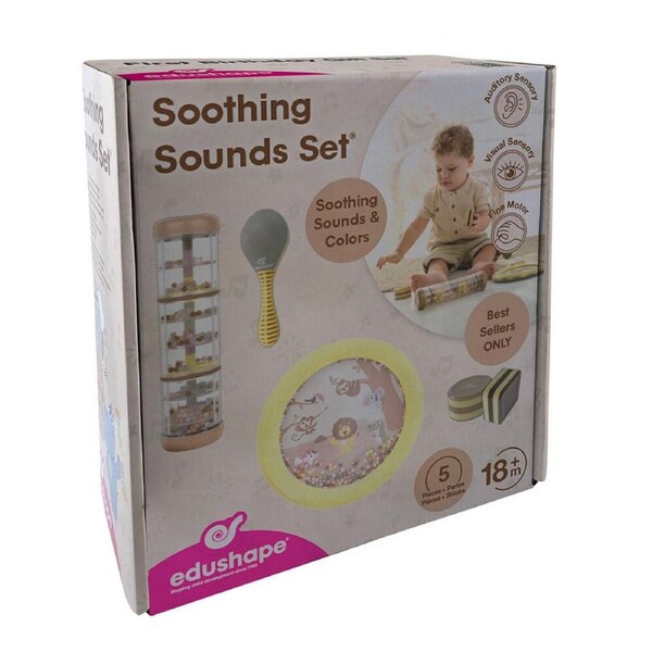 5pc Edushape Soothing Sounds Set Kids/Children Sound Sensory Toy 12m+