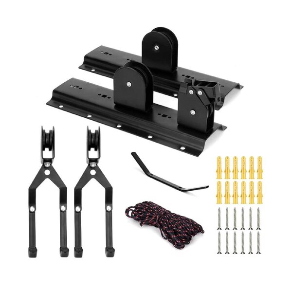 Adjustable Bicycle Ceiling Hanging Rack Bike Storage Hook Wall Mounted Holder Frame