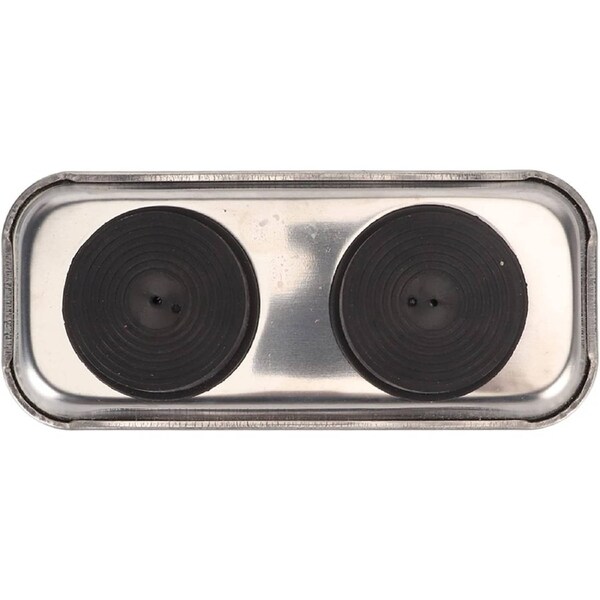 Stainless Steel Strong Grip Bowl Tool Tray Set for Garage and Workshop Storage