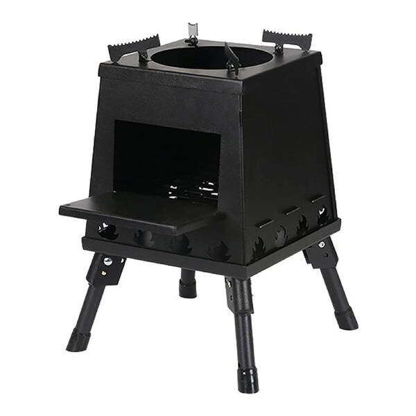 Camping Cassette Stove Portable Windproof Folding Gas Burner For Outdoor BBQ