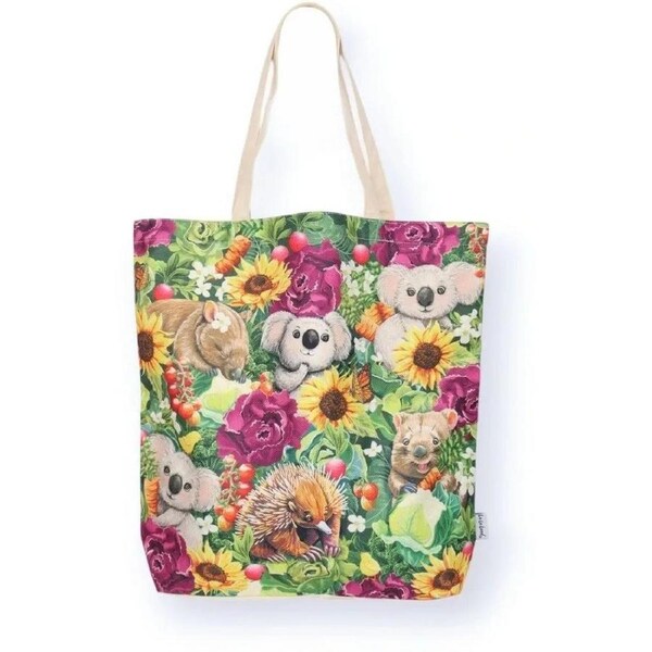La La Land Garden Giggles - Shopping Tote