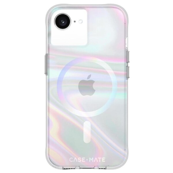 [CM056560] Case Mate Case-Mate Soap Bubble MagSafe Case - For iPhone 16e/15/14/13 - Iridescent