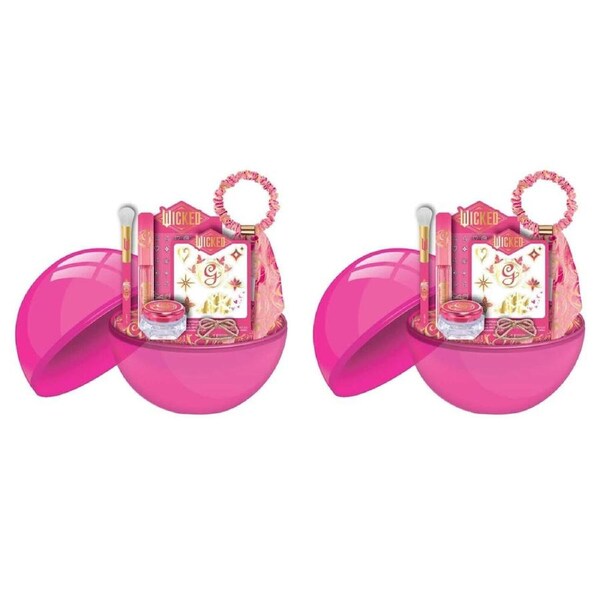 2PK Wicked 2 Round Make Up Ball Assorted Kids/Children Fun Play Toy 5y+