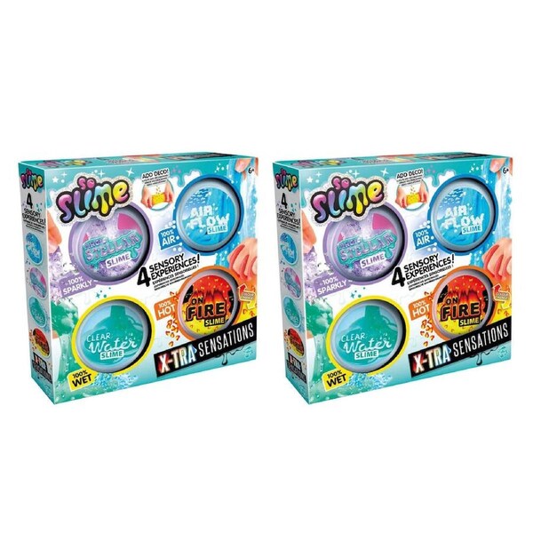 2x 4pc Canal Toys X-Tra Sensations So Slime Kids Sensory Play Toy 6y+