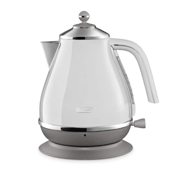 DeLonghi Icona Capitals 1.7L Kettle White KBOC2001W