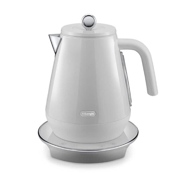 DeLonghi Eclettica Variable Temperature 1.7L Kettle White KBY2011W