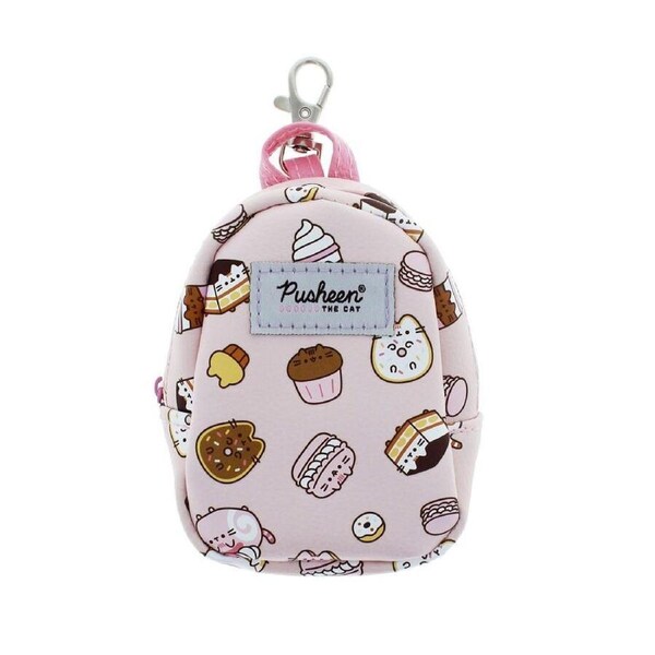 Pusheen The Cat Patisserie Mini Backpack Keyring