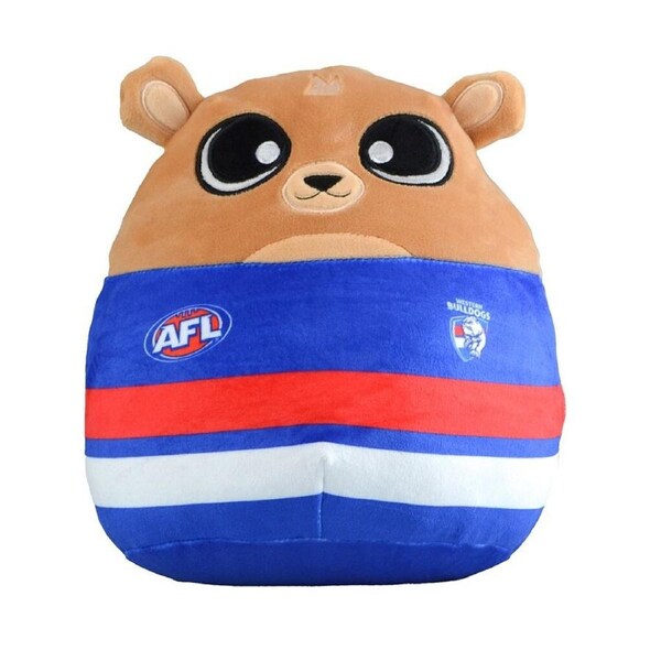 AFL Squidglys Plush 24cm Western Bulldogs, Korimco 300242886