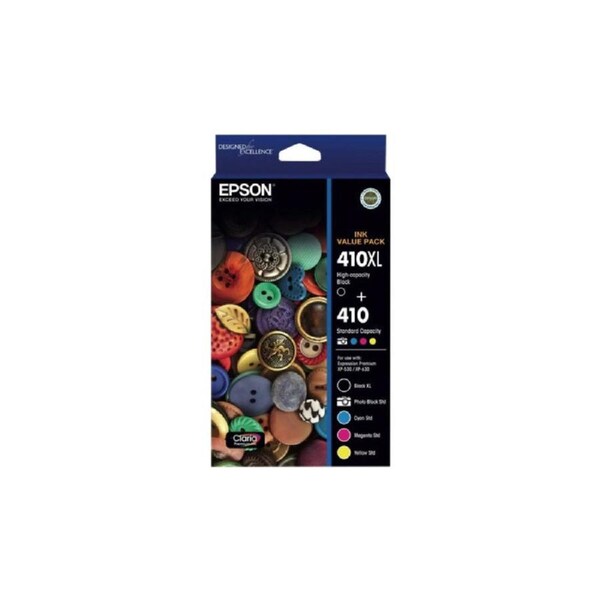 EPSON 410 Ink Value Pack