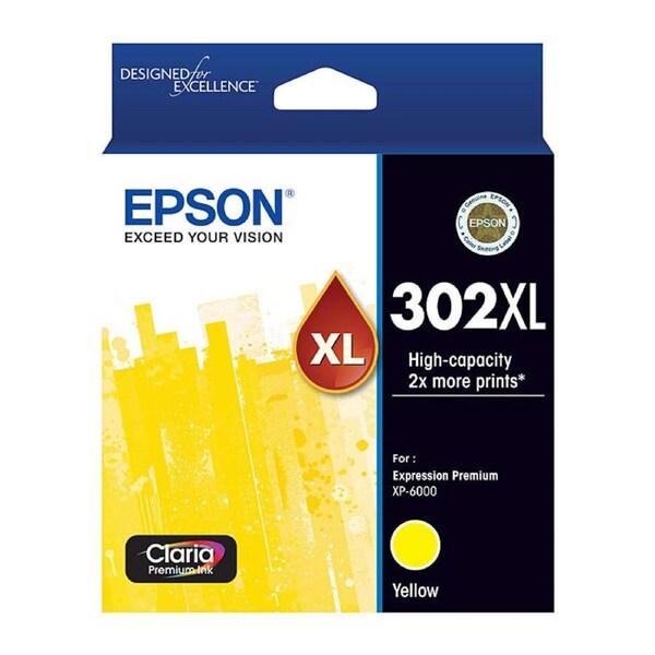 EPSON 302XL Yellow Ink Cartridge