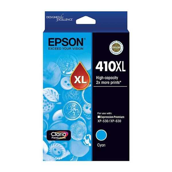 EPSON 410XL Cyan Ink Cartridge