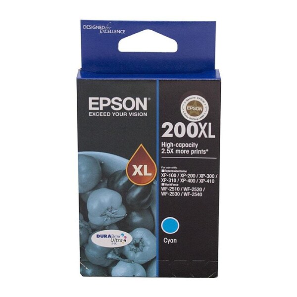 EPSON 200XL Cyan Ink Cartridge